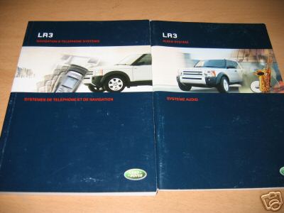 2006 LAND ROVER LR3 NAVIGATION OWNERS MANUAL OWNER'S | eBay