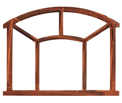 Rust Window With Frame Window frame in an antique style - cast iron with rust - 62.5 | eBay UK