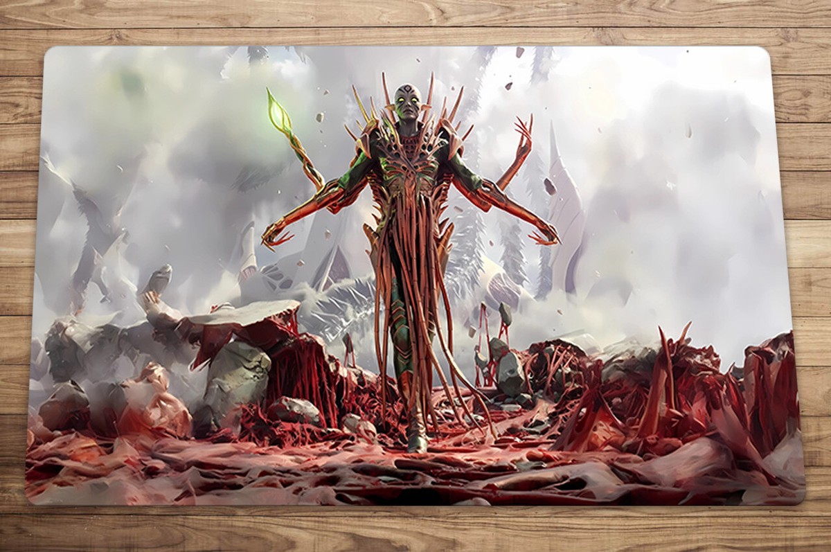 Nissa, Ascended Animist Trading Card Game MTG Playmat TCG CCG Mat
