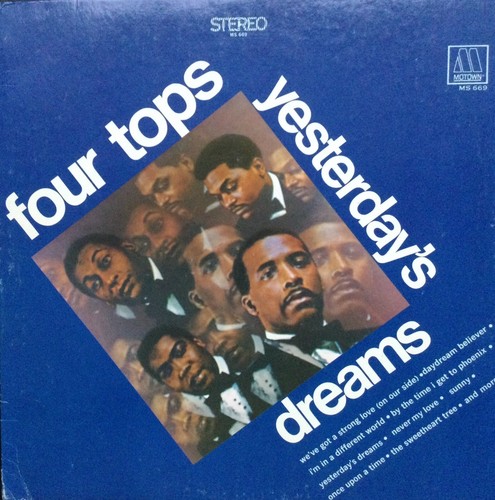 60s Motown - FOUR TOPS - Yesterday's Dreams - 1968 US MOTOWN VG+