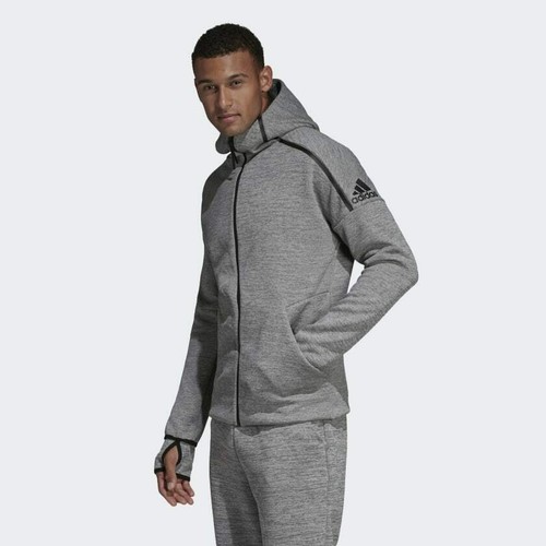 adidas Z.N.E. ZNE FR Fast Release Hoodie Jacket Sweatshirt Grey Black Zip  DP5142 | eBay