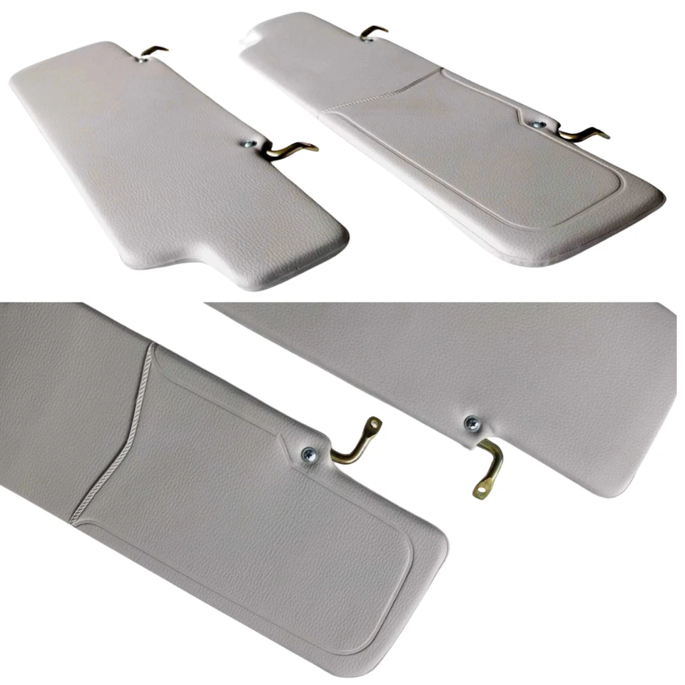 Parasoles interiores grises para Land Rover Defender 90 110 - Juego de 2 piezas Foto 2 de 3