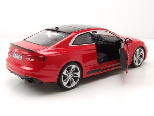 Audi RS5 Coupé 2019 Rojo Modelo De Coche 1:24 Bburago - Imagen 5 de 9