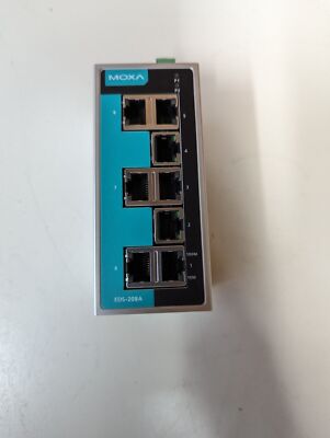1PCS NEW MOXA EDS-208A-T 8-Port wide-temperature Ethernet switch
