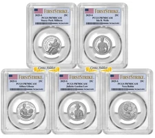2025 S Clad Quarters Set 25C American Woman PCGS PR70DCAM First Strike #2