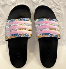 ADIDAS ADILETTE SLIDES MENS SZ 13 COMFORT COMICS CASUAL SANDALS SLIP ONS GW5039