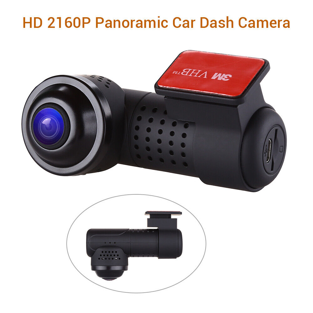 WiFi Car dash Camera Video Recorder 360° App view Night Vision 24H parking  mode
