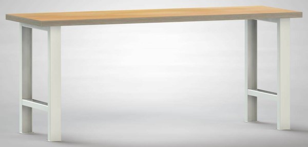 Arbeitstisch Werktisch Mit Multiplexplatte LäNge 2000Mm Made In Germany-image