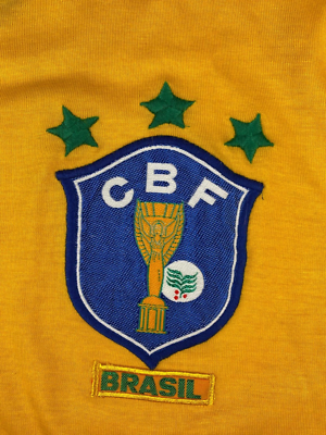 Football shirt soccer FC Brazil Brasil Home 1986/1989 Campea