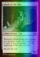 MTG Attack-in-the-Box (242/469) Duskmourn House of Horror NM FOIL