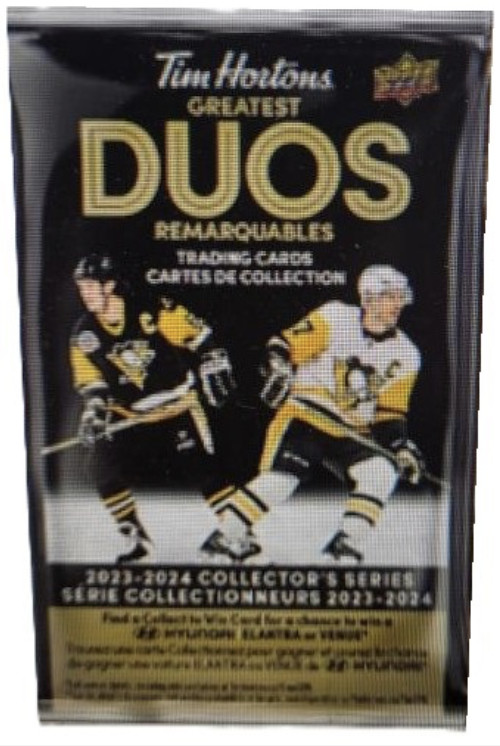 2023-24 UD Tim Hortons  DUOS  Family Foundations (Pick from List)