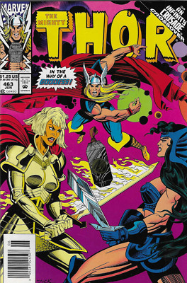 The Mighty Thor (Vol.1) No.463 / 1993 Infinity Crusade / Ron Marz & Bruce Zick