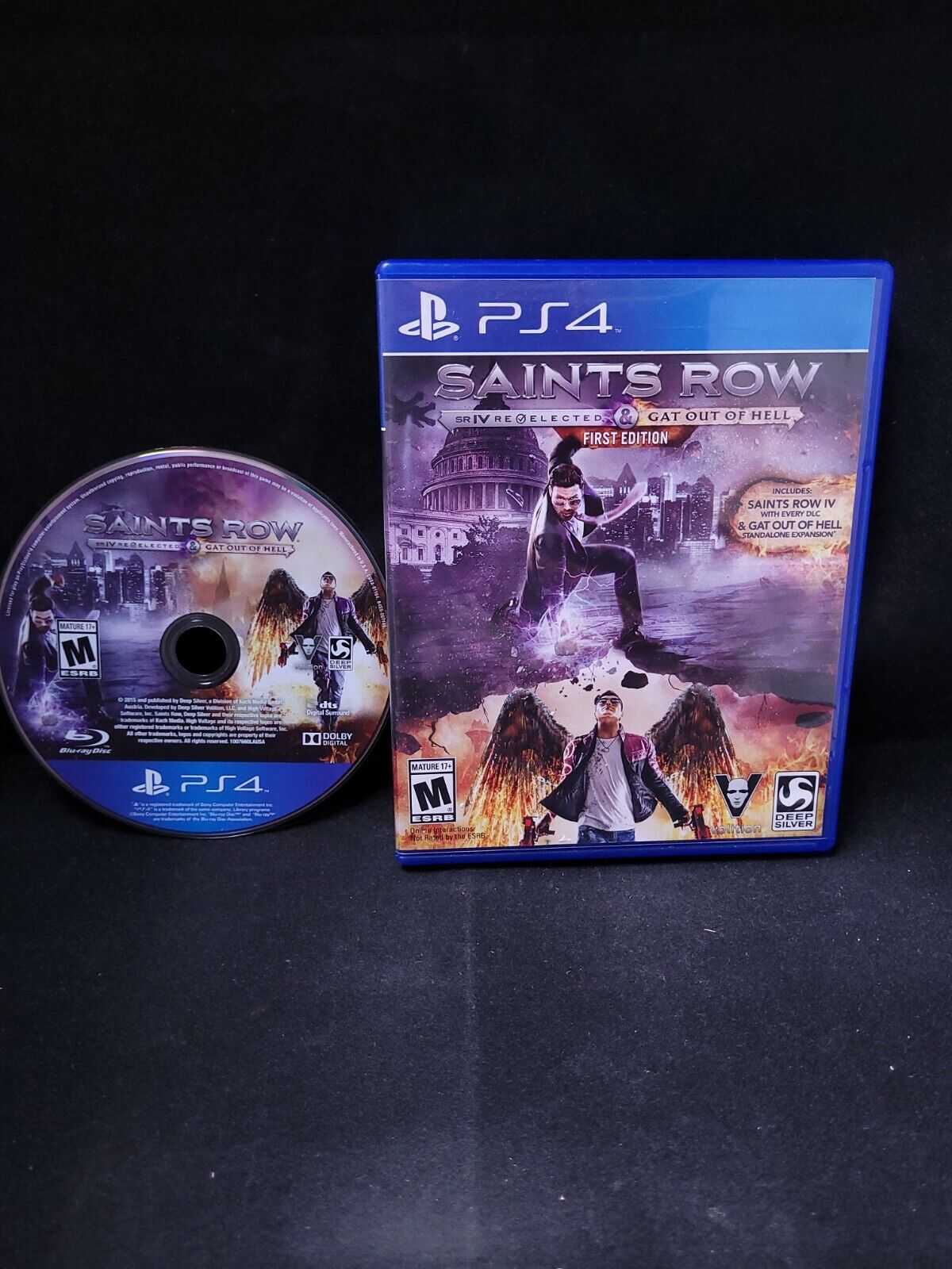 Procent pegefinger mikroskop Saints Row IV Re-Elected &amp; Gat Out Of Hell (PS4 / PlayStation 4)  816819012505 | eBay