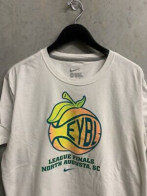 RARE Nike EYBL Peach Jam T-Shirt 2013 Finals Augusta SC Team Issued XL/XXL | eBay