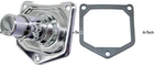 CHROME STARTER SOLENOID END COVER PUSH BUTTON for 1999-2004  Big Dog 1.4-1.6kw