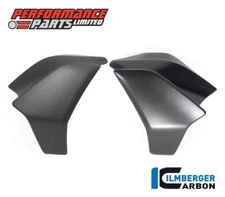 Ilmberger Ducati 1260 Diavel 2022 22 Matt Carbon Fibre Radiator Cover Set