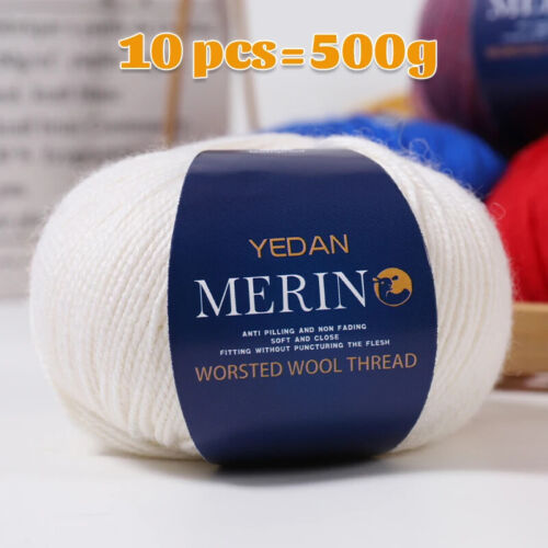 500g fine fine wool yarn handmade DIY knitting autumn and winter fashion sweater
