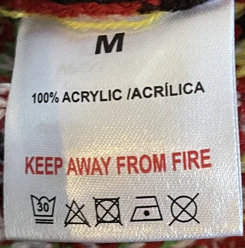 SpongeBob SquarePants Nick 90s Ugly Christmas Sweater Men’s Medium NWT