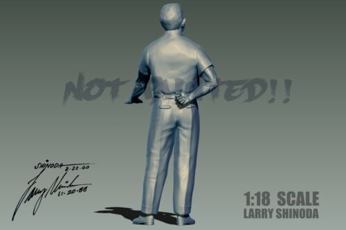CHEVROLET CORVETTE MAKO SHARK AUTO ART LARRY SHINODA RESIN FIGURE 1:18 - Bild 8 von 9
