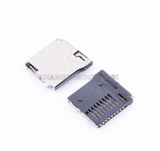 10PCS TransFlash TF Micro Memory SD Card Self-eject Socket Plug Adapter-