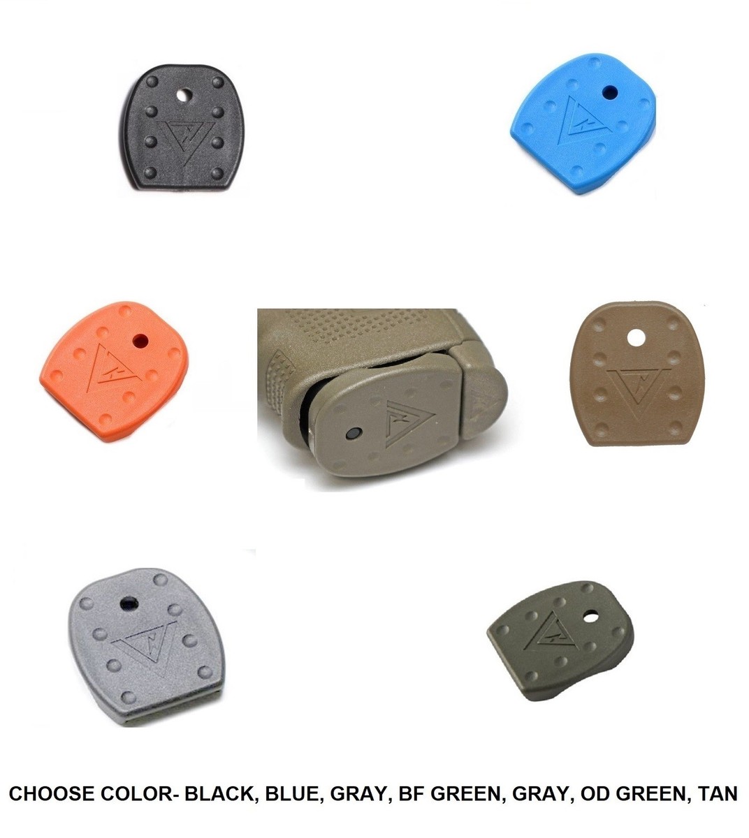 洋楽 G-Rap A.M.P. - PUSHIN' PLATES Tango Down Vickers Magazine Floor Plate For GLOCK 9mm and 40CAL 5