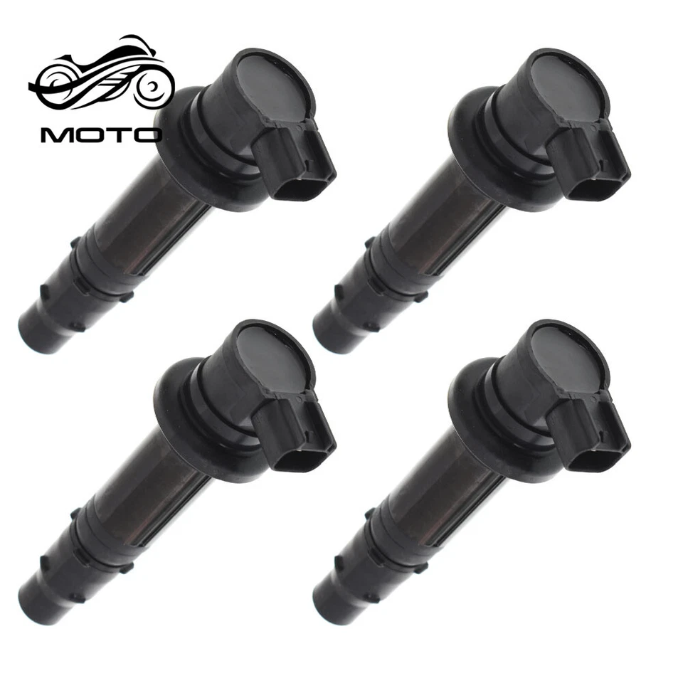 Juego de 4 bobinas de encendido para Yamaha R1 YZF-R1 YZF-R6 R6 YZF-R6S R6S FZ1 VMAX 1700 Foto 4 de 4