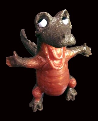 Vintage © 1968 Oily Jiggler ~ Russ Berrie ~ Alligator ~ Made in