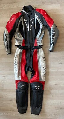 Original Damen Lederkombi Dainese Gr 44 DE 36-38 Motorradkombi Race Leather Suit