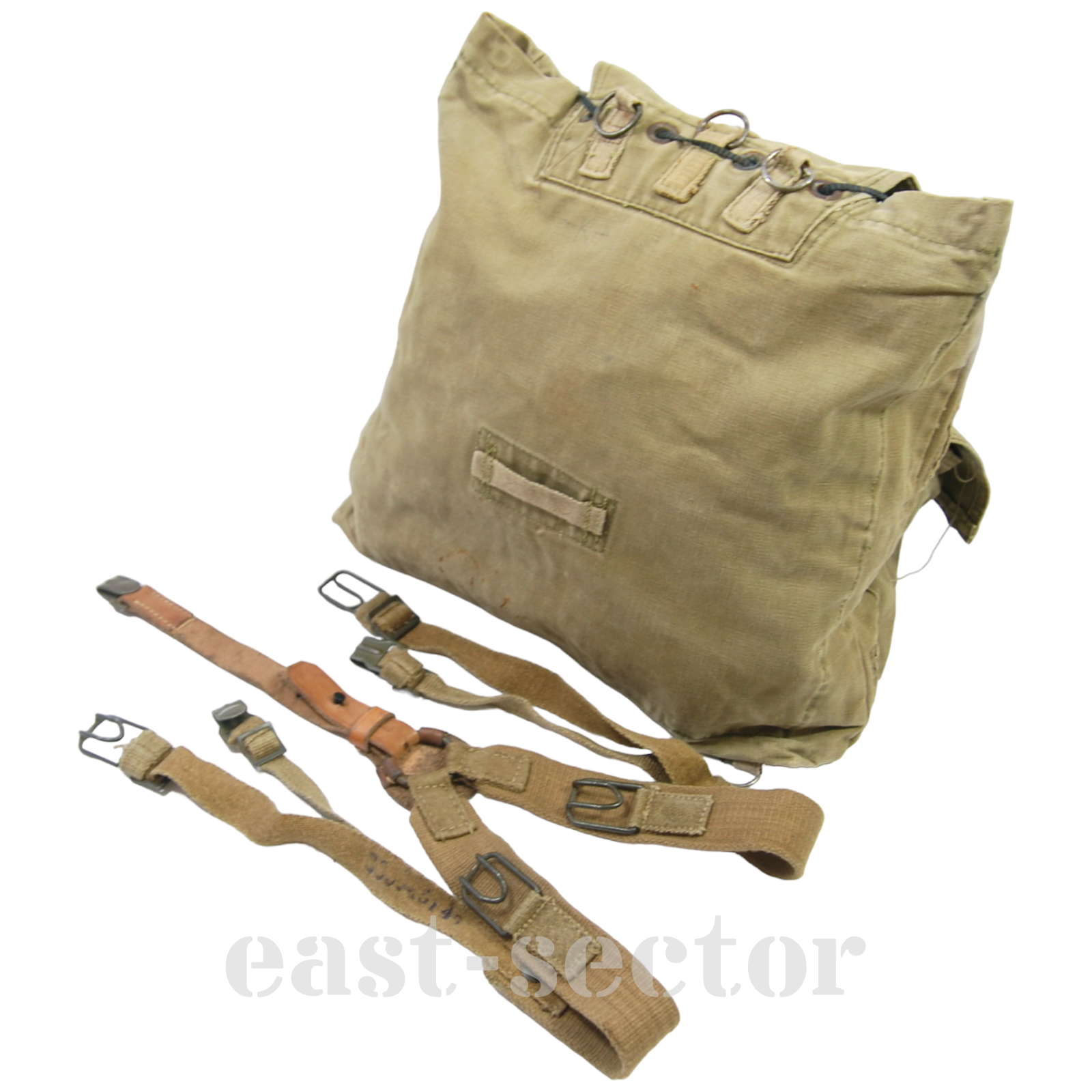Vintage Military Canvas Backpack Czech Army M60 CZ Rucksack Bag Dak