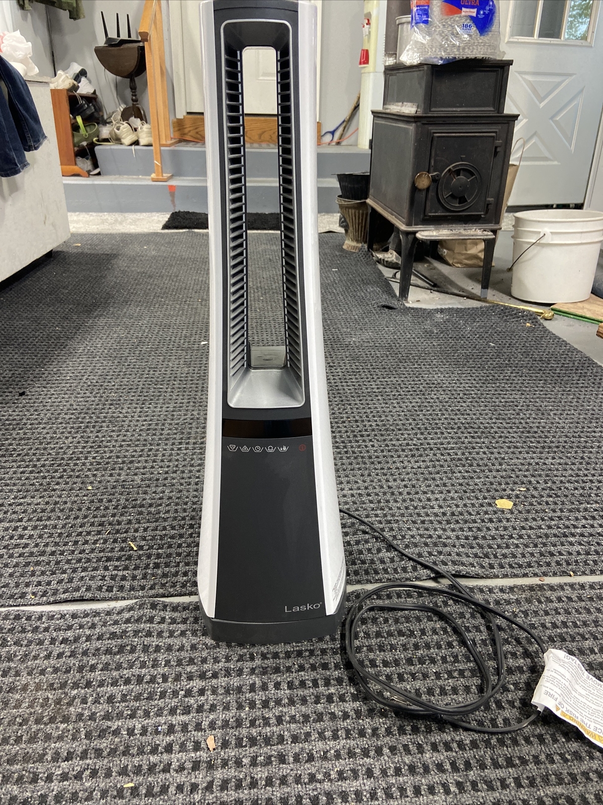 Lasko AW315 Bladeless Ceramic Heater Control - Black/White | eBay