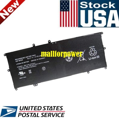 Generic 15.0V 48WH VGP-BPS40 Batterie Pour Ordinateur Portabler For Sony Vaio Flip SVF 15A SVF15N117CXB 14A SVF15N18PXB Couleur Noire