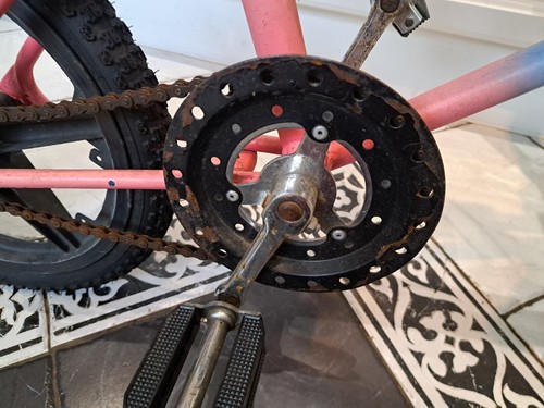 VINTAGE 1980'S RALEIGH MINI BURNER ORIGINAL RALEIGH MAGS RECENT KENDA COMP 3'S - Picture 8 of 12