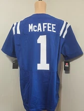 Indianapolis Colts Pat McAfee Nike Vapor elite NFL Football Jersey blue Size 48