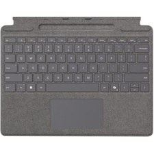 Microsoft 8XB-00186 SURFACE PRO KEYBOARD WITH PEN STORAGE PLATINUM