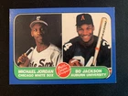 Michael Jordan Bo Jackson Major League Prospect Card White Sox Auburn