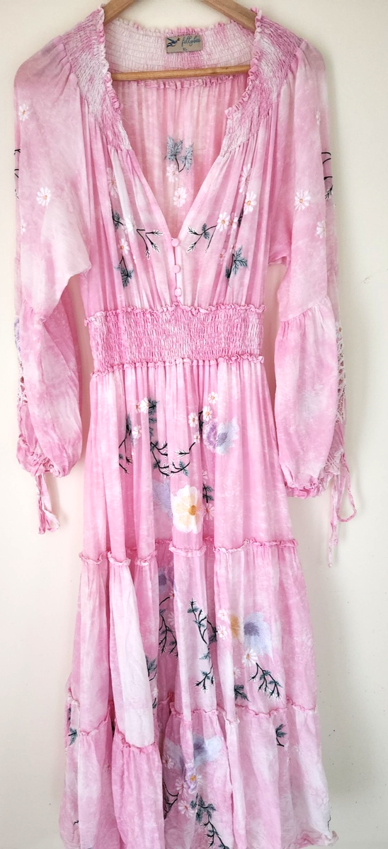 chinese dress ladies Fillyboo Strawberry Fields Maxi Dress - For Hire main image 0