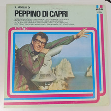 PEPPINO DI CAPRI - Il meglio di LP 33 giri PROMO compilation best of meglio di