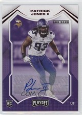 2021 Panini Playoff Rookies Red Zone Auto Patrick Jones II #279 Auto 0i1b