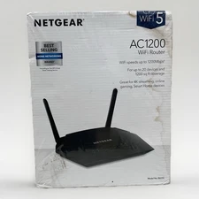 NETGEAR AC1200 Dual Band WiFi 5 Router Wireless Internet Up To 1200 Sq Ft R6230