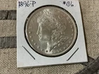 1896-P Morgan Silver Dollar 90% fine silver ungraded & uncertified
