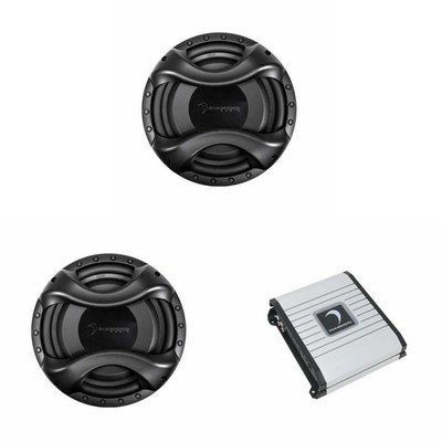 Diamond Audio Two Dmdsh Shallow 12'' Dvc 2Ω 200W Rms Subwoofers And One Dmd500...