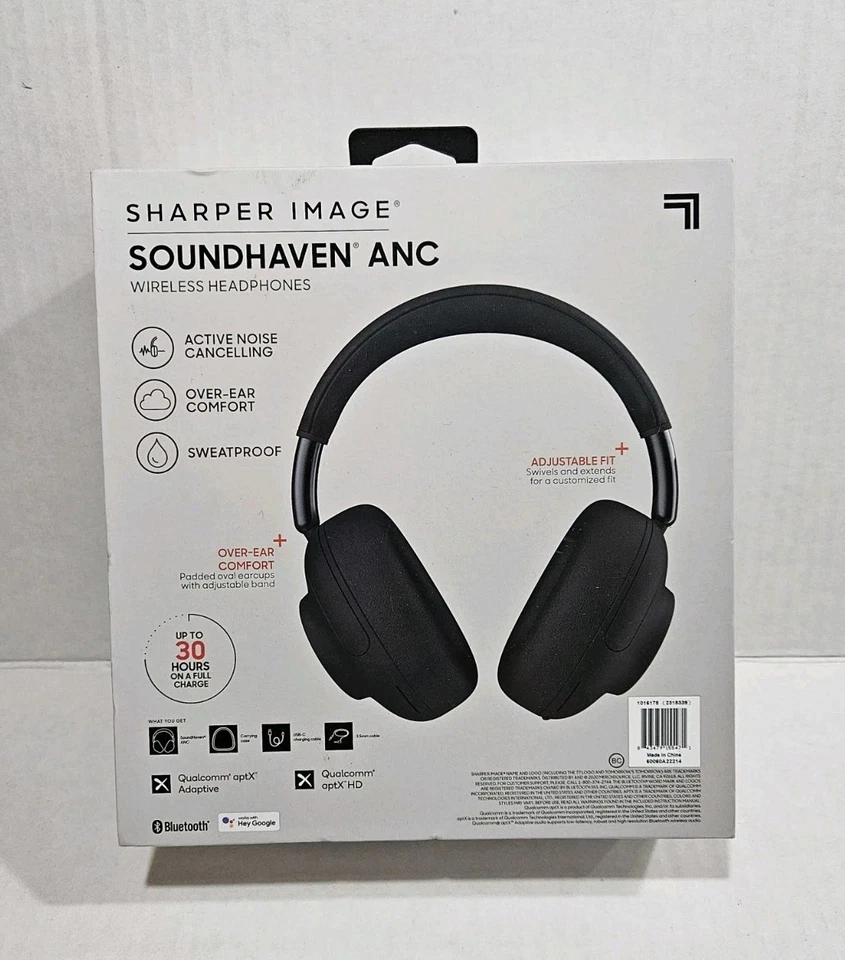 Sharper Image Soundhaven Wireless Headphones - Image 2 of 3