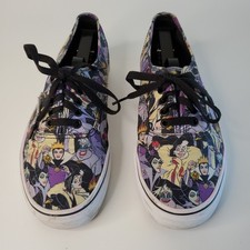 VANS shoe Authentic x Disney Villain women’s 9 mens 7.5 US