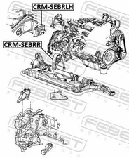 Support moteur Chrysler STRATUS