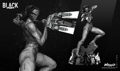 3D Printed 16K Fan Made WICKED - Proxima Midnight Statue Up to 350mm