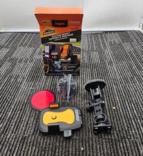 (QTY 2) ARMOR ALL AMK3-0117-BLK Suction Mount 360 Rotation Windshield Holder