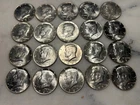 20 Kennedy 1967 Half Dollars 40% Silver Very Good Condition # 18