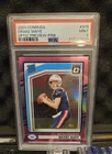 Panini 2024 Donruss Drake Maye #379 Optic Preview Pink Prizm PSA 9 NFL
