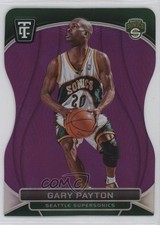 2024 Totally Certified Purple Platinum Mirror Die-Cut 40/49 Gary Payton HOF 0a3b