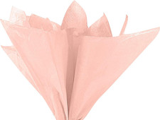 10 Sheets Large Gift Wrap Tissue Paper Pastel Bulk Peach Pink 20 X 26 Inch for G